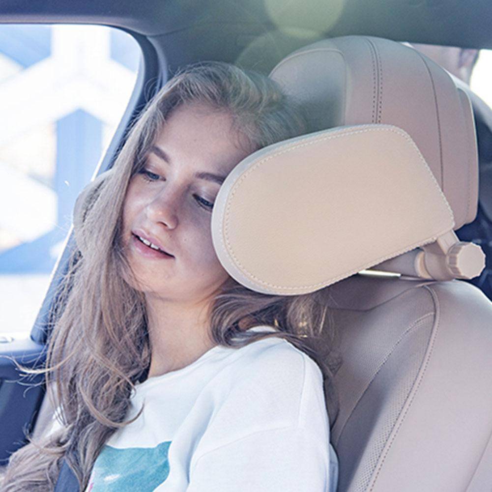 Car Seat Headrest Pillow Best Sellers Car Organizers Color : Black 