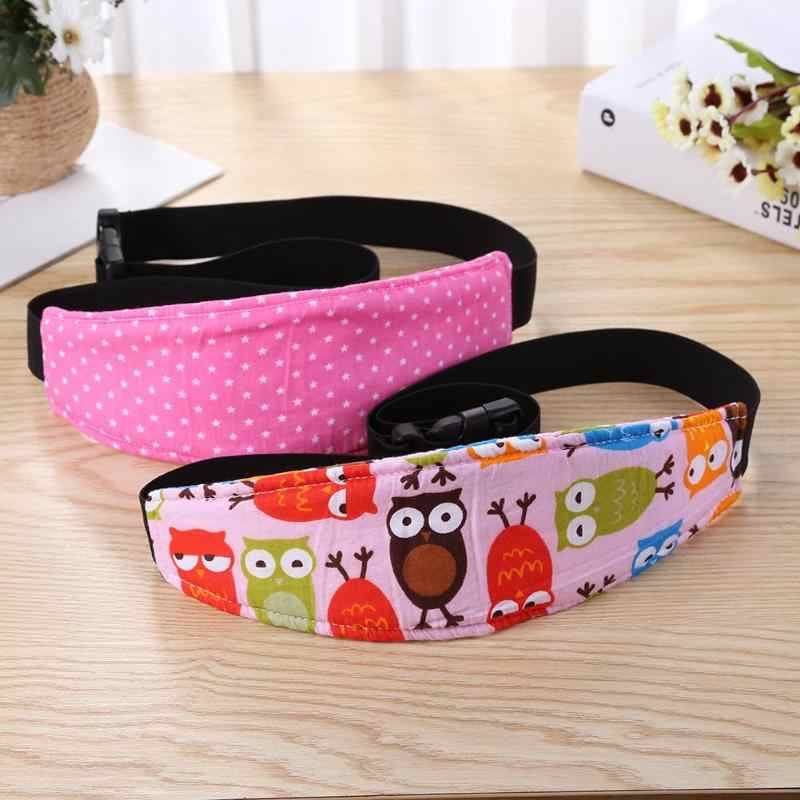 Baby Car Seat Head Support Band Car Organizers Pattern : Owls|Stars 