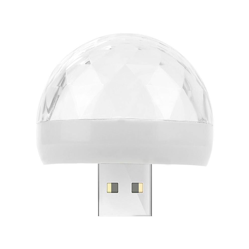 Mini USB Disco Light Best Sellers Car Accessories Plug Type : With Android Adapter|With Apple Adapter 
