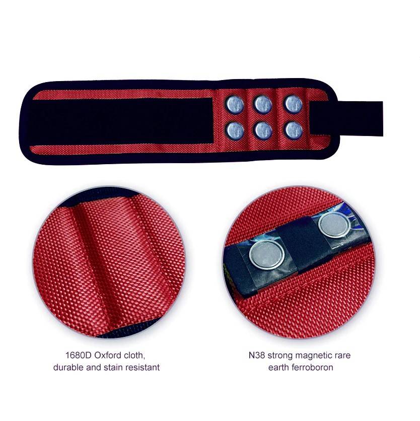 Magnetic Wristbands Car Repair & Specialty Tools Color : Black 